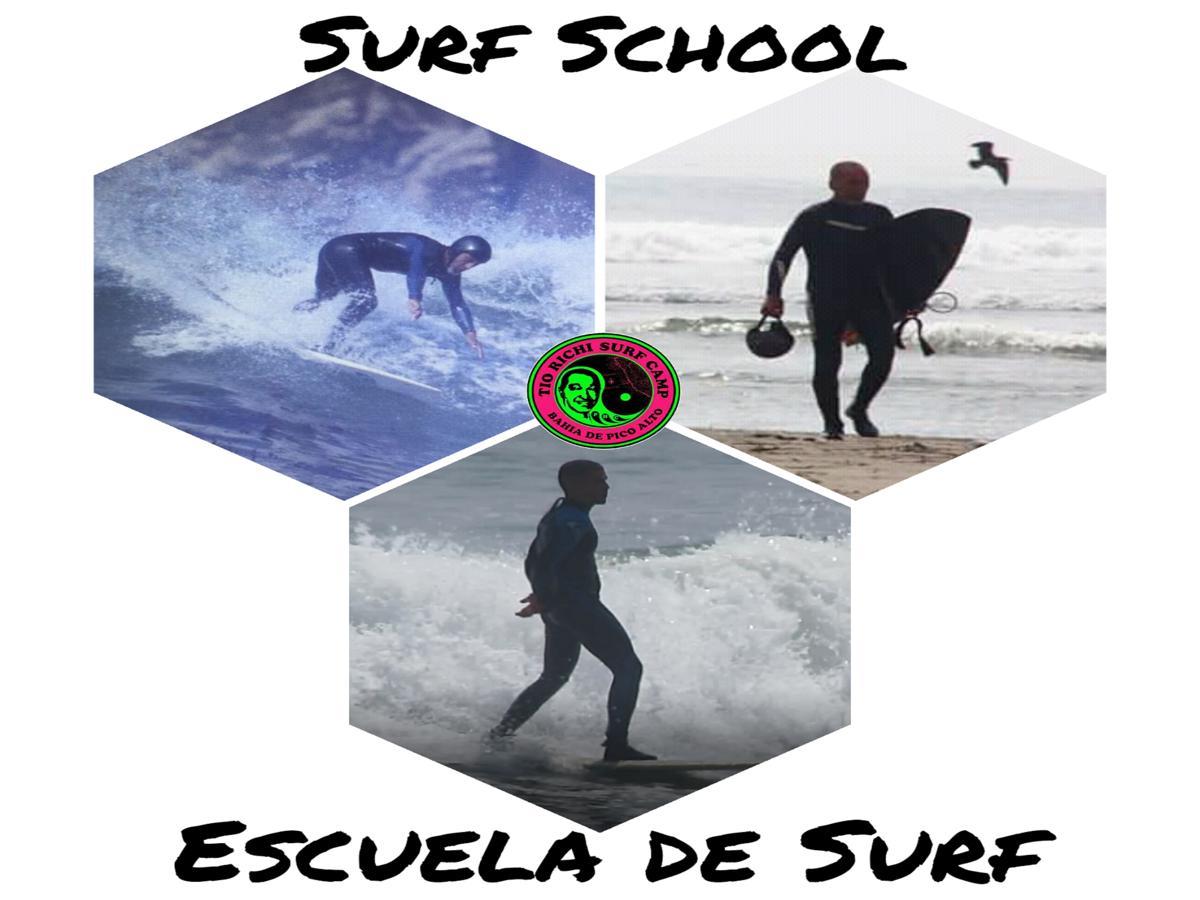 プンタ・エルモサ Tio Richi Surfcampホステル エクステリア 写真