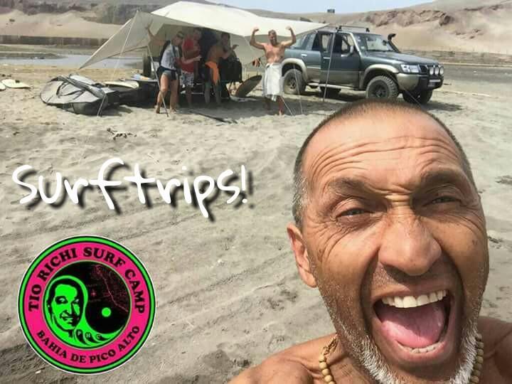 プンタ・エルモサ Tio Richi Surfcampホステル エクステリア 写真