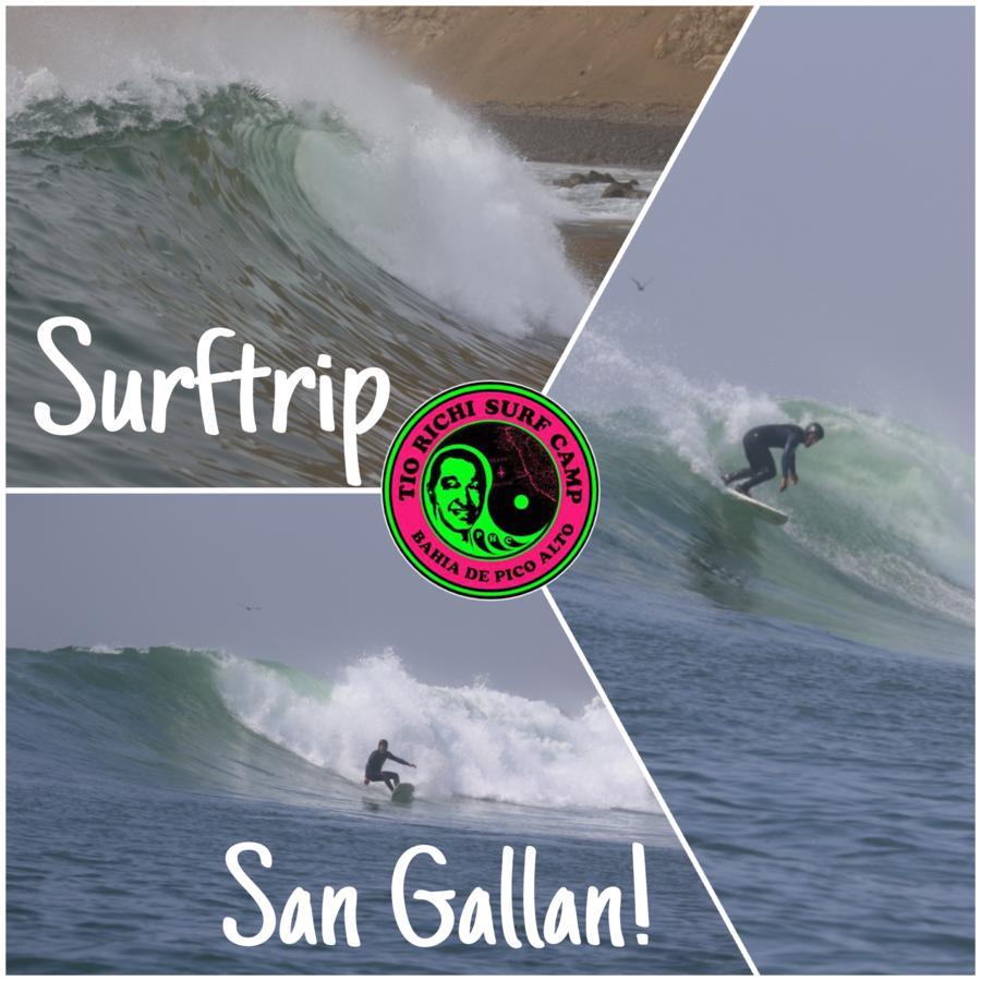 プンタ・エルモサ Tio Richi Surfcampホステル エクステリア 写真